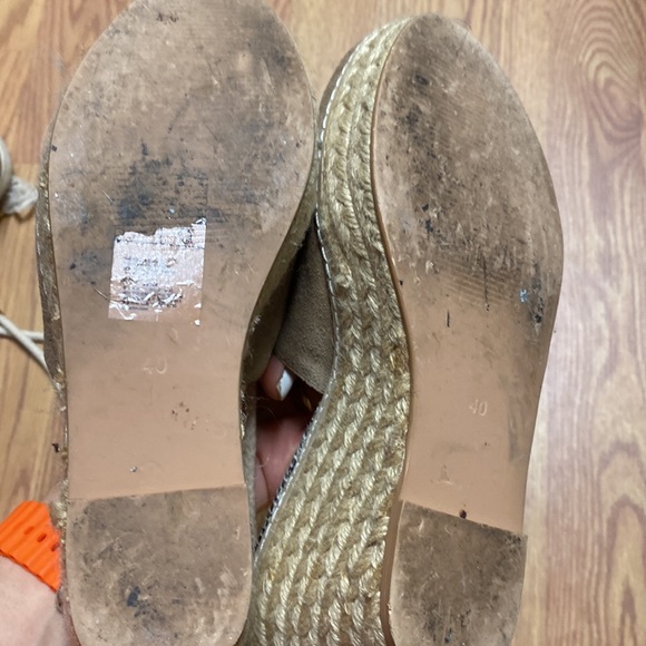 Zara style hm wedge espadrille sandals - Picture 6 of 6